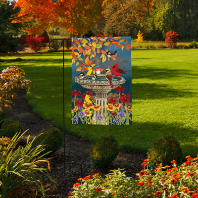 Drapeau de jardin d'automne