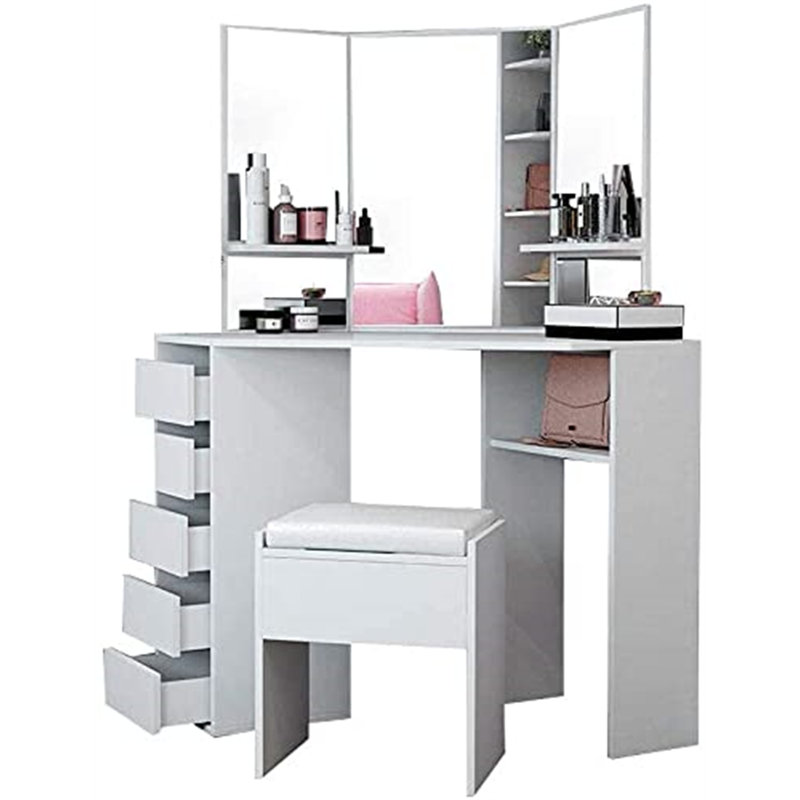 Blima Dressing Table with Mirror
