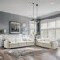 Clevenger 2 - Piece Living Room Set, Upholstered Corduroy Sofa with Pillows(2+3)