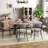 71in Pedestal Dining Set for 6-8-1241396030-1241396001