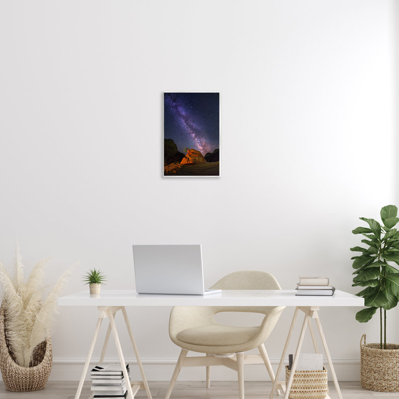 Plaque murale «Milky Way» par Royce Bair, H 15 po x l 10 po