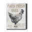 «Farm Fresh Chicken» par Conrad Knutsen - Reproduction de publicité sur toile tendue-1598785183
