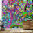 Vibrant Graffi Street Paint Peel & Stick Border-93867466