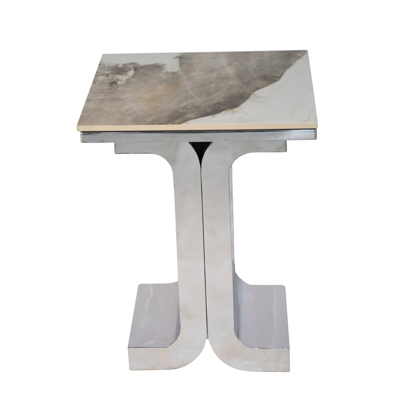 Zahaira Marble Top End Table