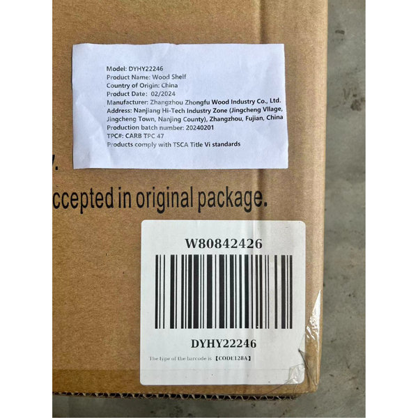 Dimensions du produit