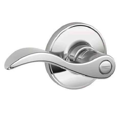 J Series Seville Privacy Leverset, Bright Chrome