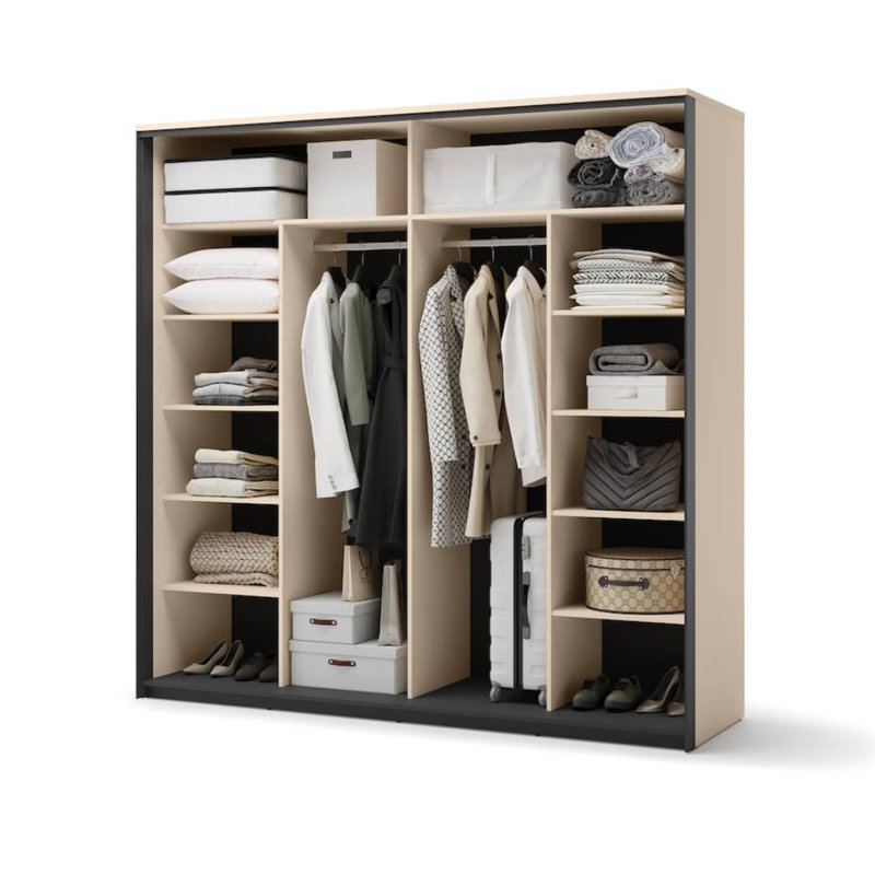 Enna Manufactured Wood Wardrobe