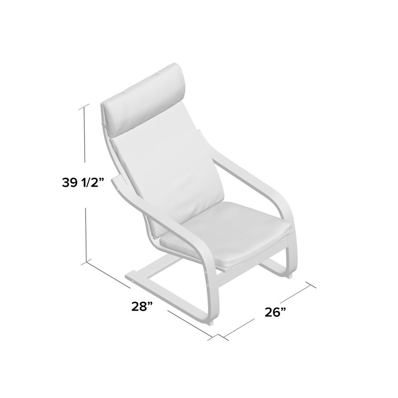 Fauteuil d'appoint rembourré Noail