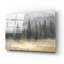 Art mural en verre «Misty Pines» par Danhui Nai-812471636