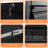 Steel 4 Filing Cabinet, Smooth Sliding, Drawers For Letter/A4/F4 Documents File Quiet Slides, Lockable Office Organization