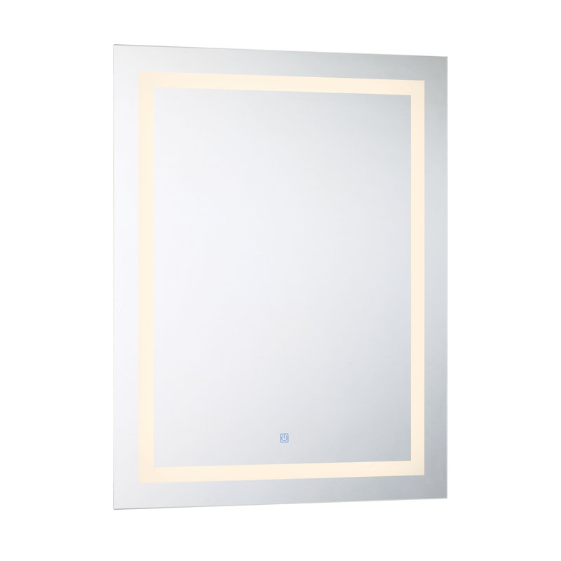 Miroir à DEL George Kovacs - Radiant Rectangle, 35,5 po x 27,5 po