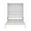 Grand lit escamotable avec tablettes-376669324