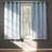 Double Layer Curtains 2-Pack - Sheer & Blackout Room Darkening Panels With Grommet Top For Energy Efficiency-802587171-802587224