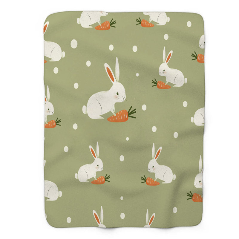 Boho Bunny - 1 Piece Premium Blanket, Queen
