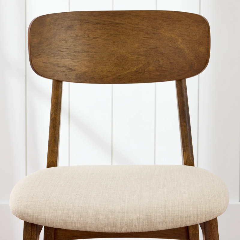 2-Piece Height Bar Stool Set, Cream