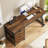 Syasia 59'' Computer Desk with 3 Drawers-754198670