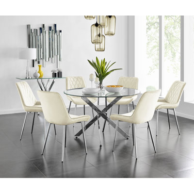 Bernell 6 - Person Dining Set