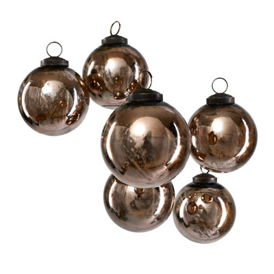 4'' Glass Animals Ball Ornament