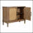 Woven Cane Accent Cabinet