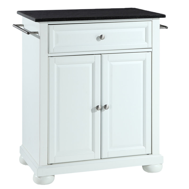 Hedon 31 " W Kitchen Cart, White
