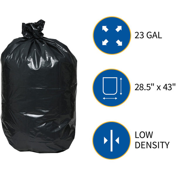 Great Value 13-Gallon Drawstring Tall Kitchen Trash Bags, Unscented, 40 Bags  - Walmart.com