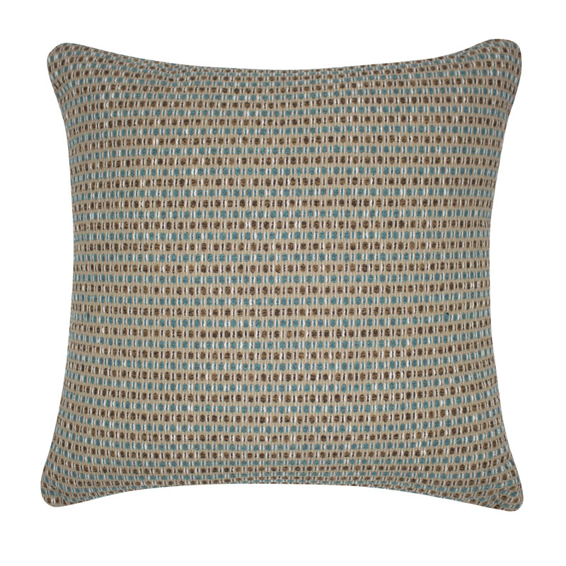Housse de coussin carrée Echo Ink Luxury, Brun