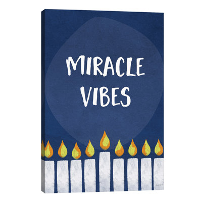 Miracle Vibes by Linda Woods - Wrapped Canvas Print