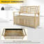 Solid Wood Outdoor Bench-571575428
