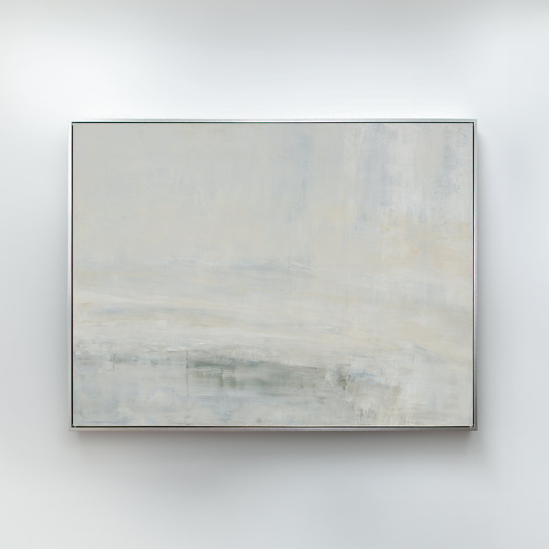 "Haven" par Carol Benson-Cobb, Argent argent, H 46,5 po x l 61,5 po