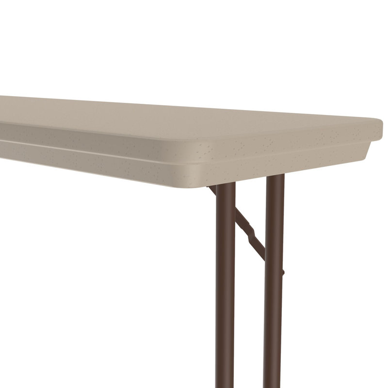 Table pliante portative 72 po, Noyer