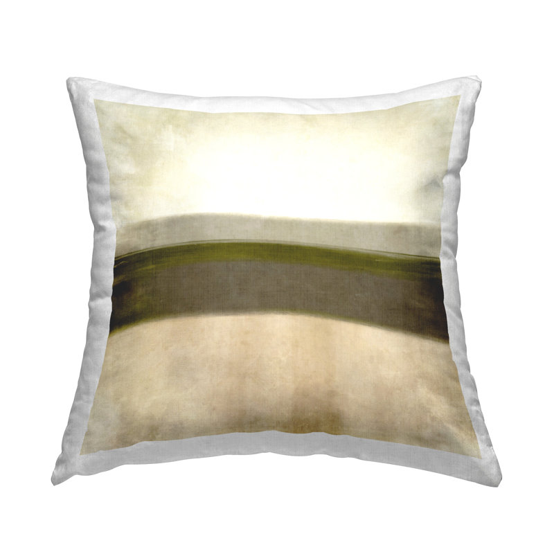 Design de coussin décoratif abstrait à paysage abstrait abstrait par Graffi * Tee Studios