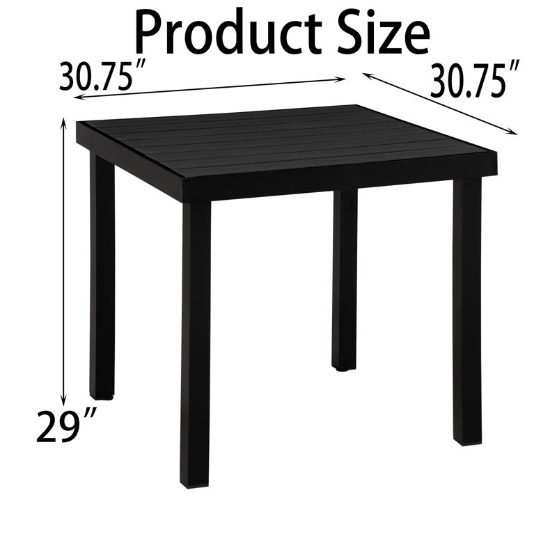 Gunaseelan Metal Dining Table