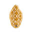Coussin Rhombus moutarde 14 x 24-129077473