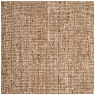 Alda Natural Ivory Hand-Woven Jute Rug