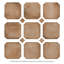 Lavabo octogone naturel avec taco 7-7 / 8 po X 7-7 / 8 po Carreau de porcelaine pour plancher et mur-112730074