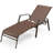 Jesley Outdoor Metal Chaise Lounge Set