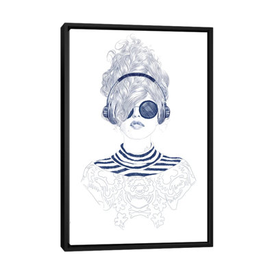 « groove baby », art sur toile