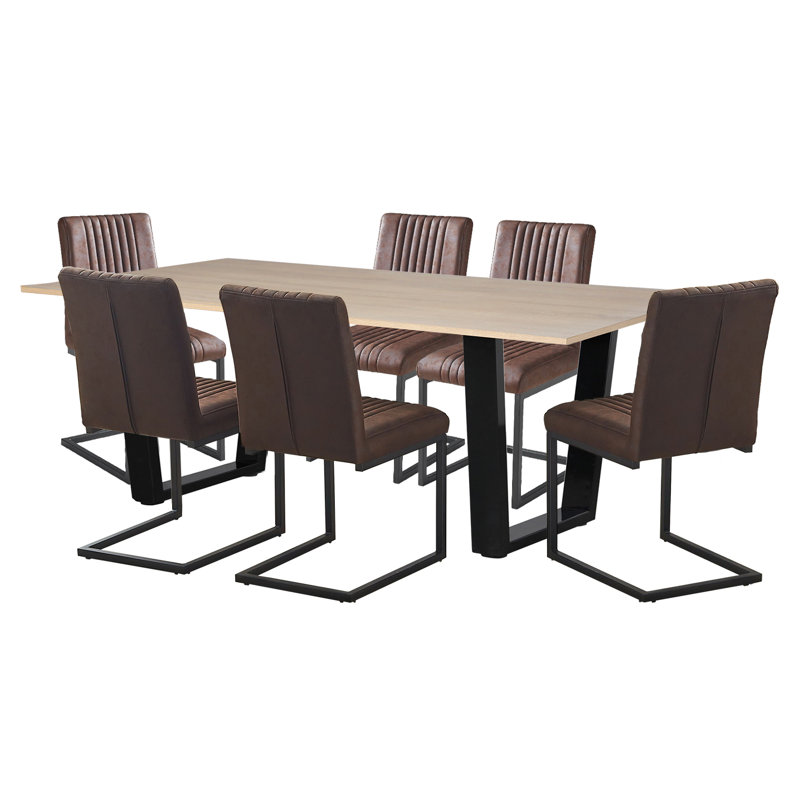Abinash 6 - Person Dining Set