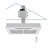 Awoco 30" Stainless Steel 800 CFM Ducted (Vented) Insert Range Hood with Mesh Filter