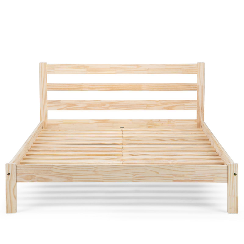 Gracey Bed - Unfinished Pine, Single ( 143 x 196 cm )