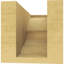 Bois de cèdre brut Asheboro, grain de bois TimberThane Corbel, apprêté brun clair-88289148
