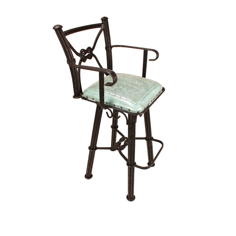 Tabouret Hoon, Turquoise colonial