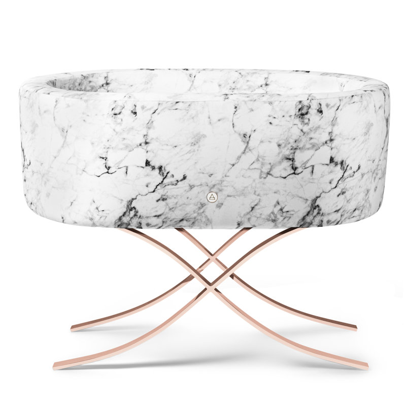 Carrara Marble Bassinet