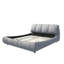 Lit de luxe rembourré avec housse en tissu, plateforme grise, lattes en bois massif et rembourrées-1431456979-1431456981