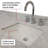 Laurel 48 in W x 22 in D Single Bath Vanity Top-82319224-82319225