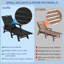 Chaise longue d'extérieur inclinable en PEHD -2020307049