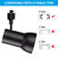 18W Commercial LED Track Lighting Heads, Dimmable H Type Track Light, 1400lm, CRI 90, ETL Listed, 4000K Cool White-105626097