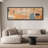 Abstract Muted Orange Minimalist Modern Boho Decor Extra Large Picture Framed Canvas Print Wall Art-111665906-107118122