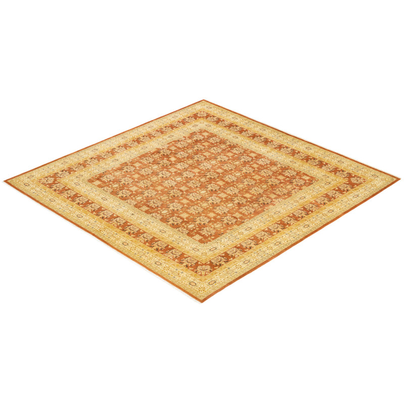 Classic One-of-a-Kind 8' 1" X 8' 9" Hand Knotted Area Rug