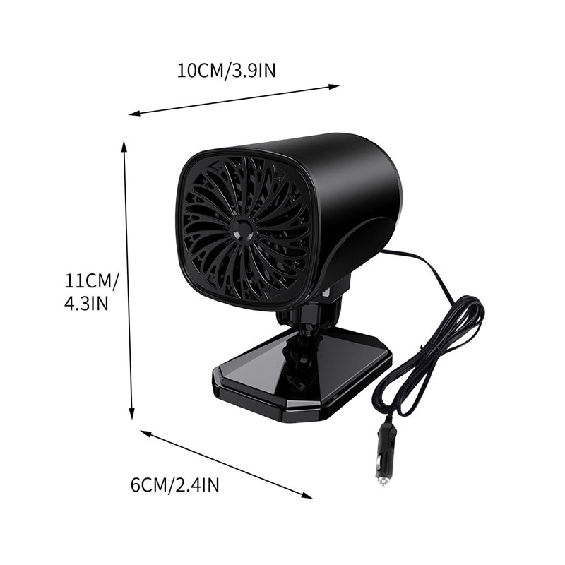 Car Heater Small Defrost And Defog Car High Power Heater Car Heater